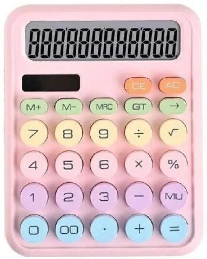 Pastel Electronic Calculator DX-818