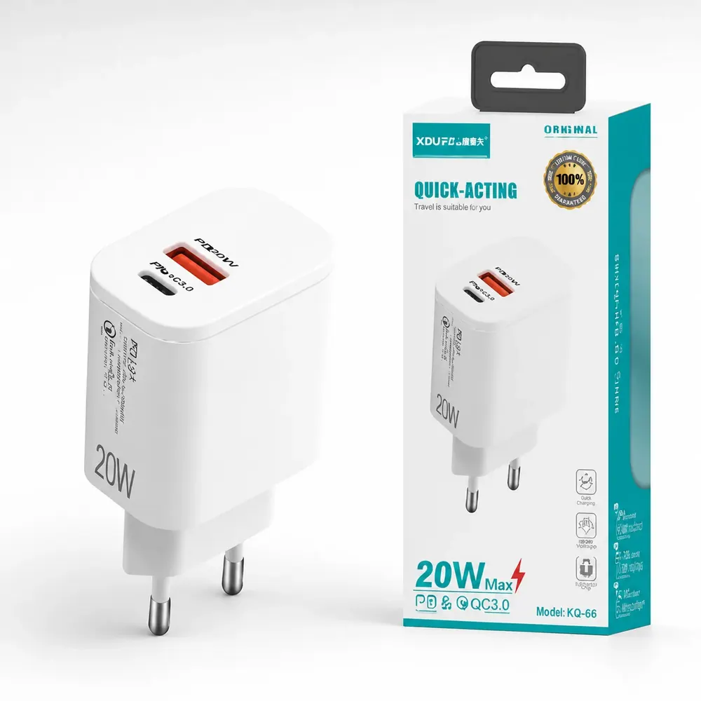 Kouvolsen Quick-Acting 20W Fast Travel Charger