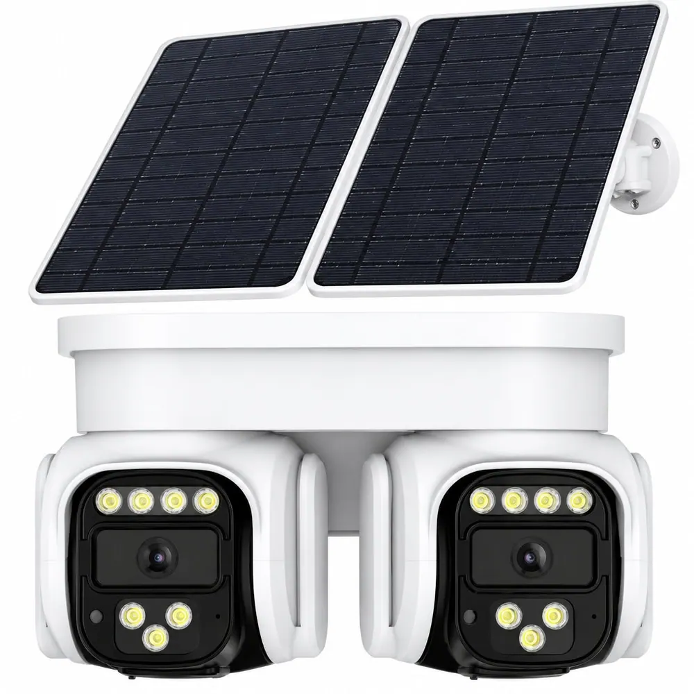 4G Dual Solar Security Camera System