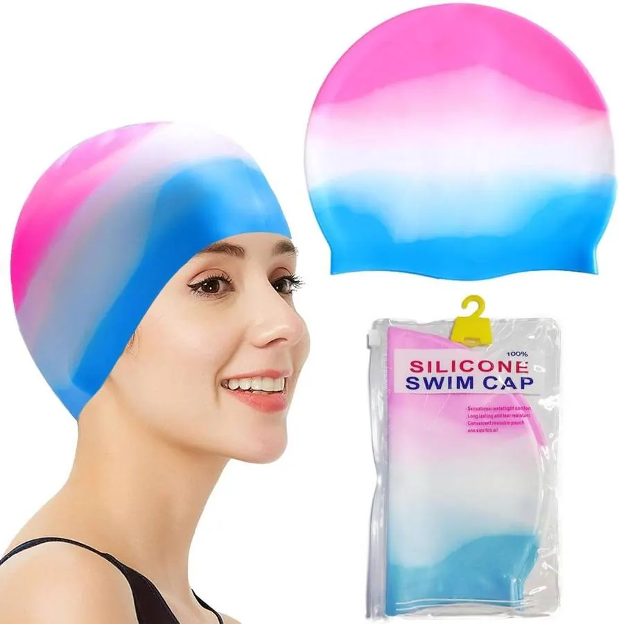 Silicone Swimming Cap - Her