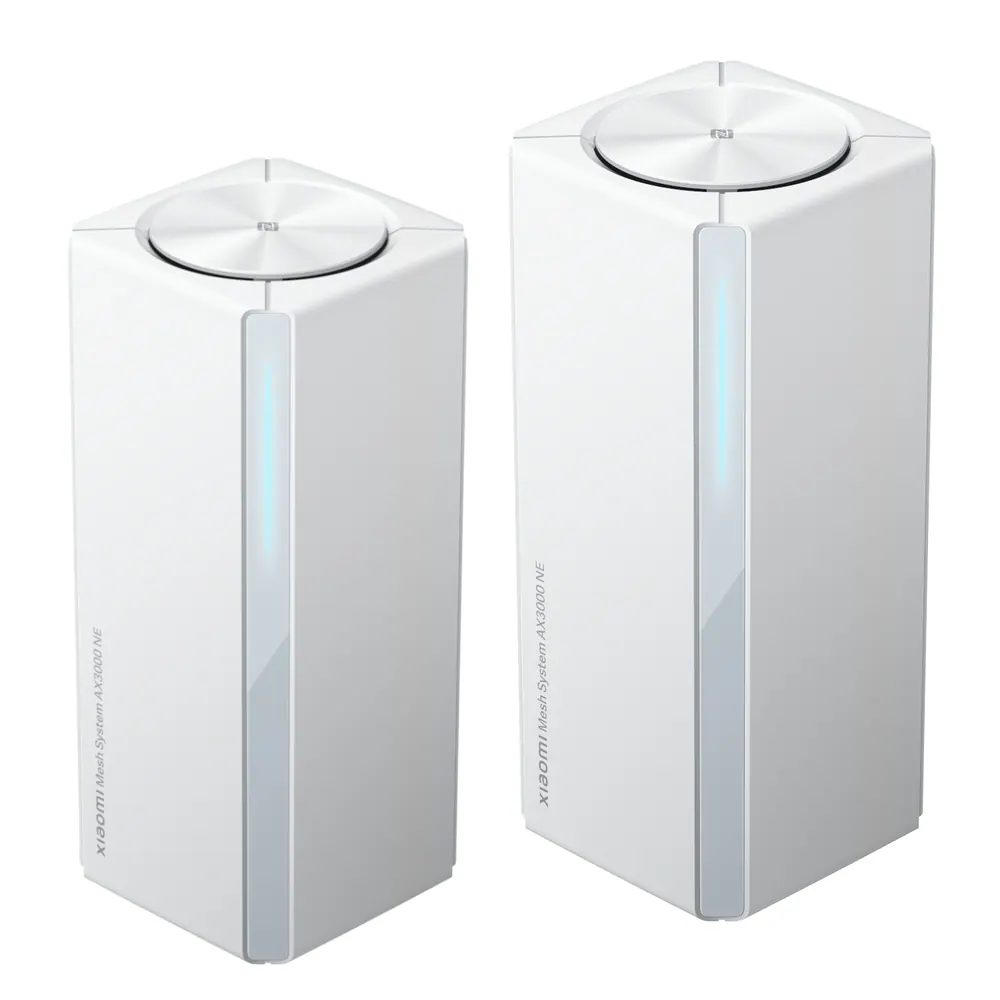 Xiaomi Mesh System AX3000 NE Whole-Home Wi-Fi 6 Router (2-Pack) – White