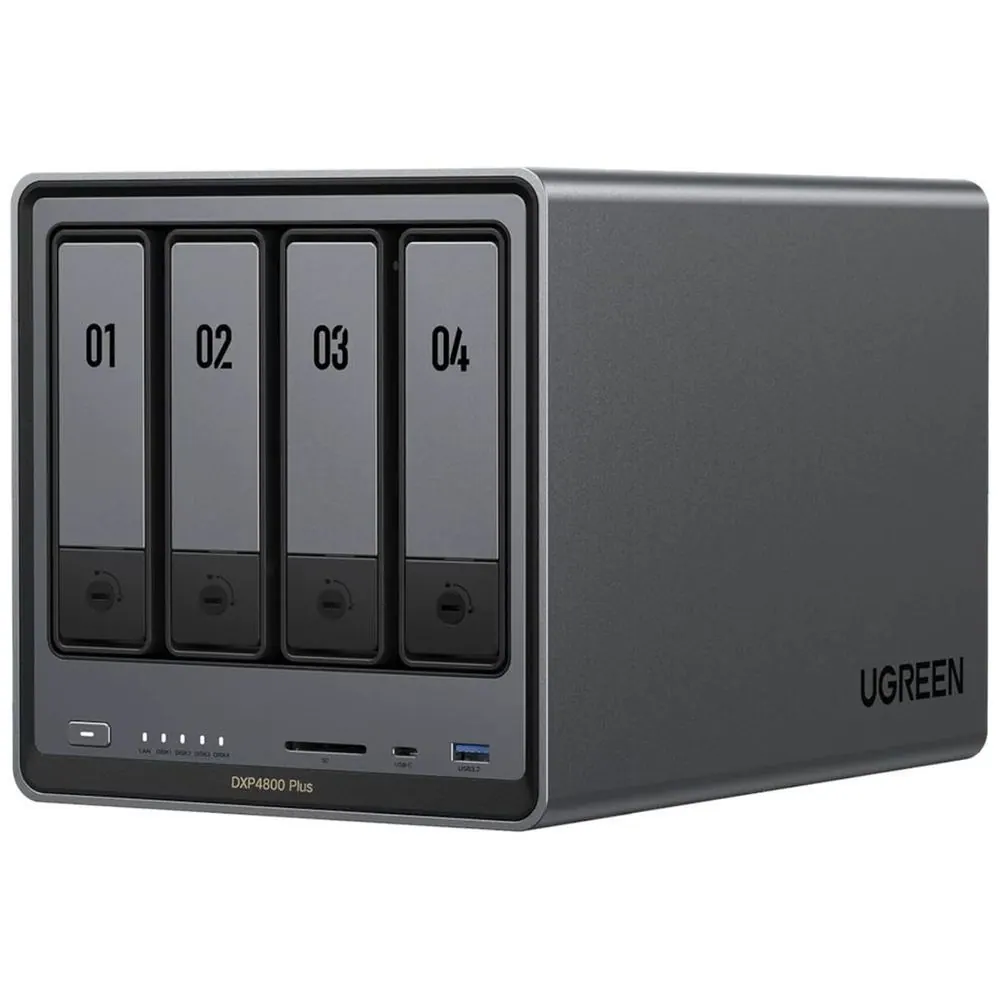 UGREEN NAS DXP4800GT 4 Bay 10GbE x2 10GbE