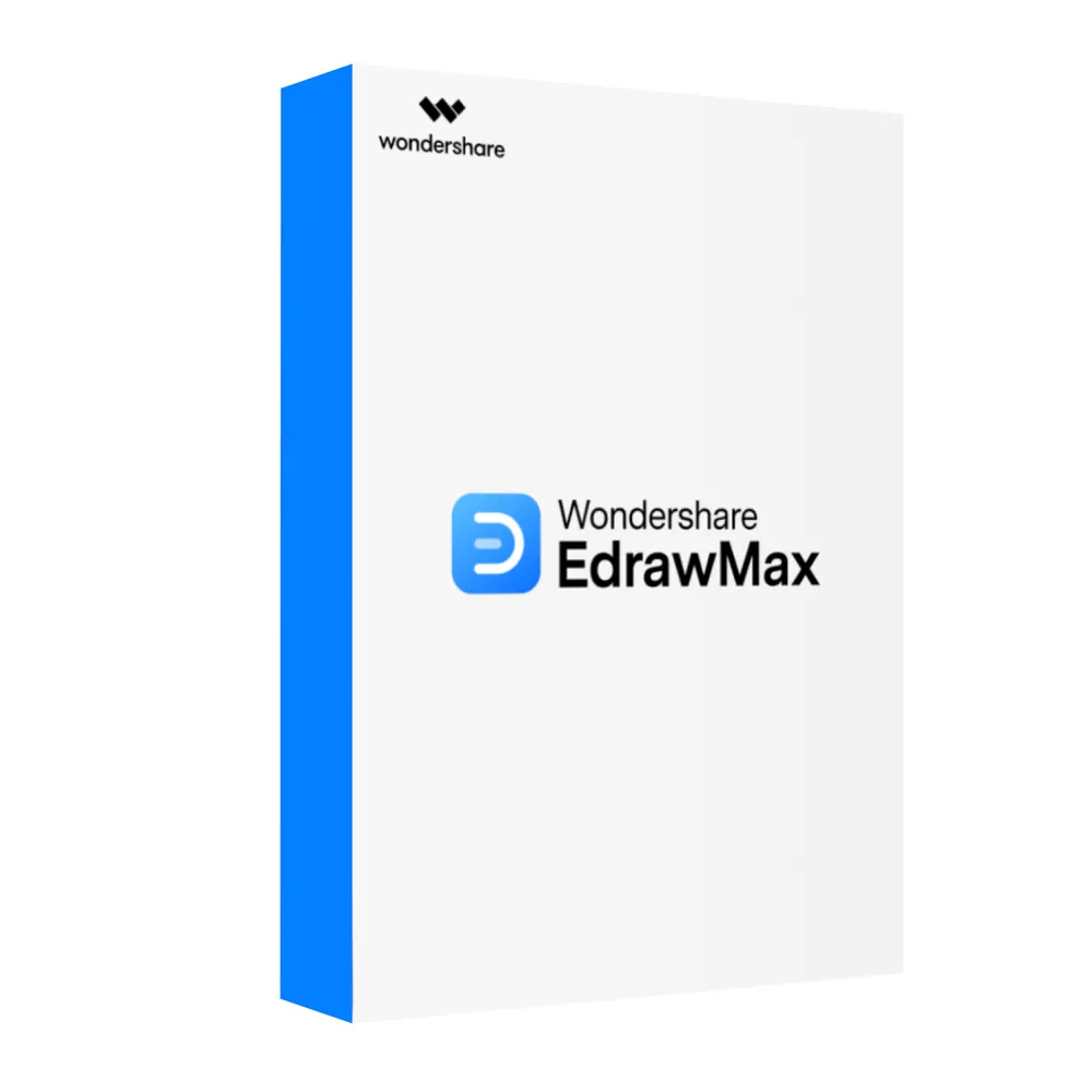 Wondershare EdrawMax Individual Diagram Software (Digital Annual License)