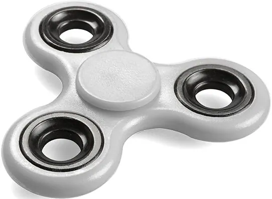 Sceedo 3 Arm Fidget Spinner White