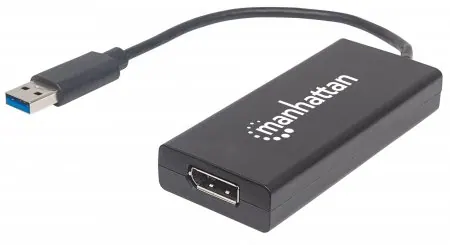 Manhattan SuperSpeed USB 3.0 to DisplayPort Adapter
