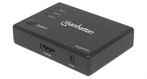 Manhattan 4K Compact 3-Port HDMI