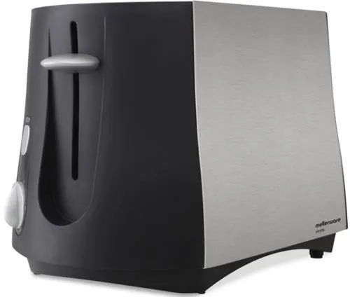 Mellerware 2 Slice Stainless.Steel 800w Vesta Toaster