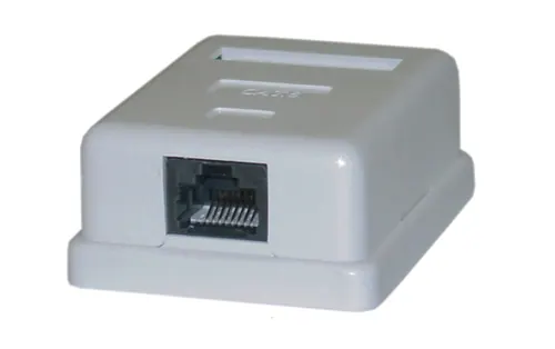 Netix RJ45 Single Surface Mount Box