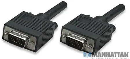 Manhattan SVGA Monitor Cable HD15M