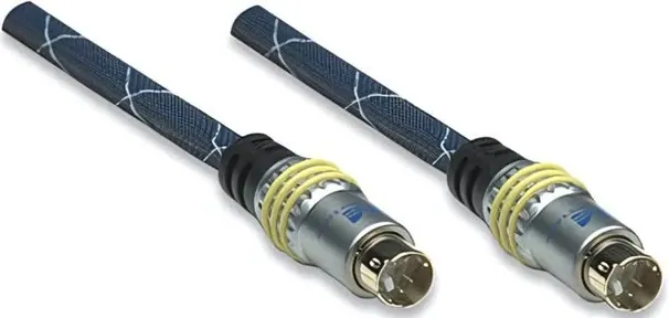 Manhattan S-Video Premium 1.5M Audio and Visual Cable