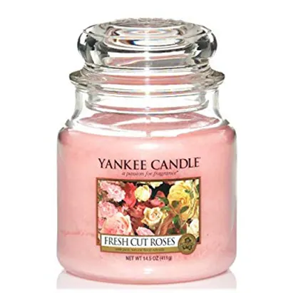 Yankee Candle Fresh Cut Roses Medium Jar