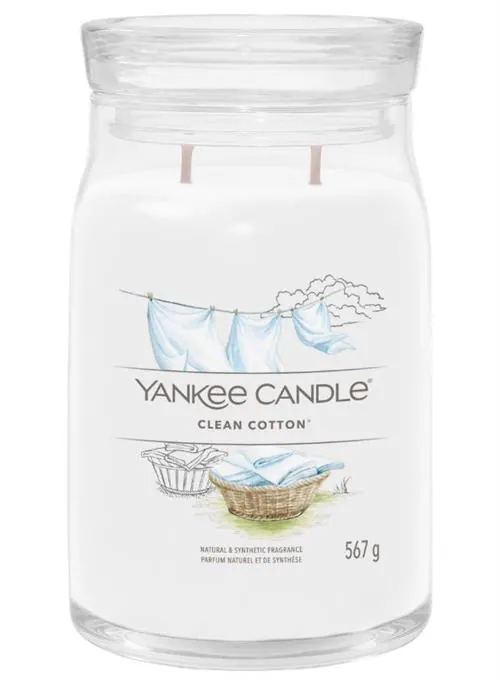 Yankee Candle Clean Cotton Large Jar