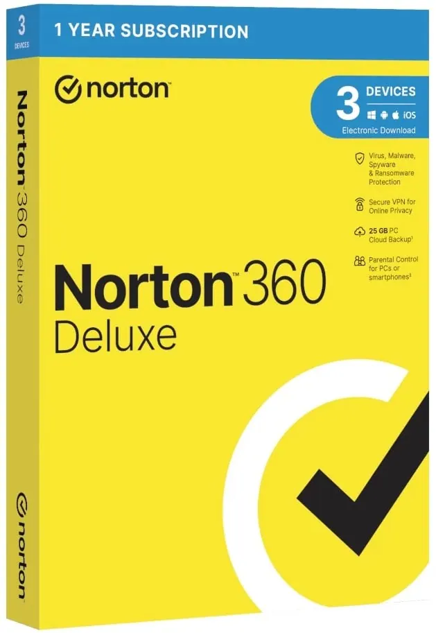 Norton 360 Deluxe 3-Device Annual License