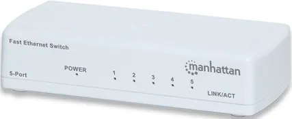 Manhattan 5 Port Fast Ethernet Switch