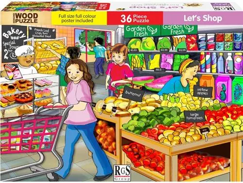 RGS 36pc Wood Puzzle