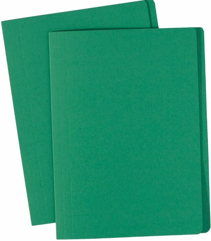 Marlin A4 Flat File Folders Green Pack of 100