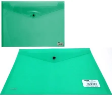 Marlin A4 Green Carry Folder with Stud