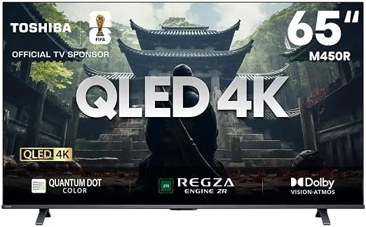 Toshiba M450RP 65 Inch UHD QLED 4K Smart TV