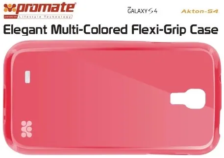 Promate Red Cameo Drip Patterned FlexiGrip Snap case