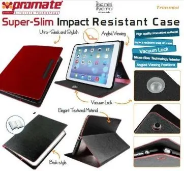 Promate Trim-Mini.Red Slender Protective Flex-Grip