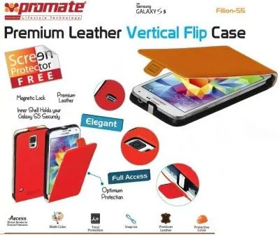 Promate Filion S5 Bookcover Colour: Brown