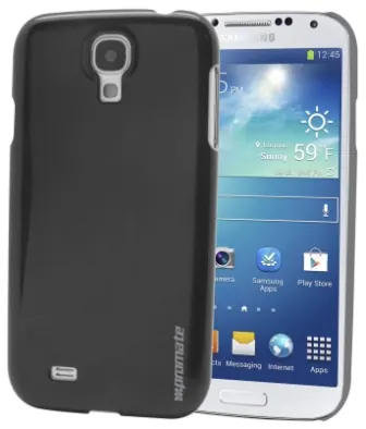 Promate Black Figaro S4 Shiny Custom Fit Shell Case