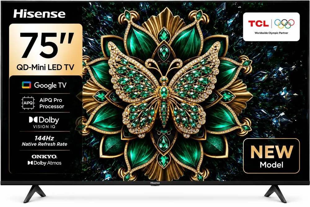 TCL 75 Inch QD Mini LED 4K Google TV