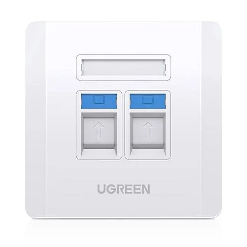 uGreen Dual Wall Socket internet LAN and Telephone
