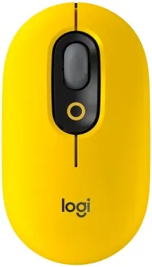 Logitech POP Silent Wireless Mouse Yellow