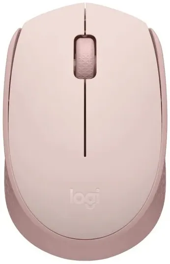 Logitech M171 Wireless Ambidextrous Optical Mouse Rose