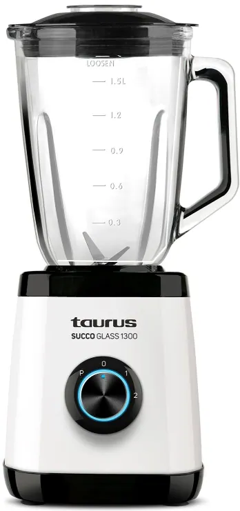 Taurus 1.5L Succo Glass 1300W Jug Blender