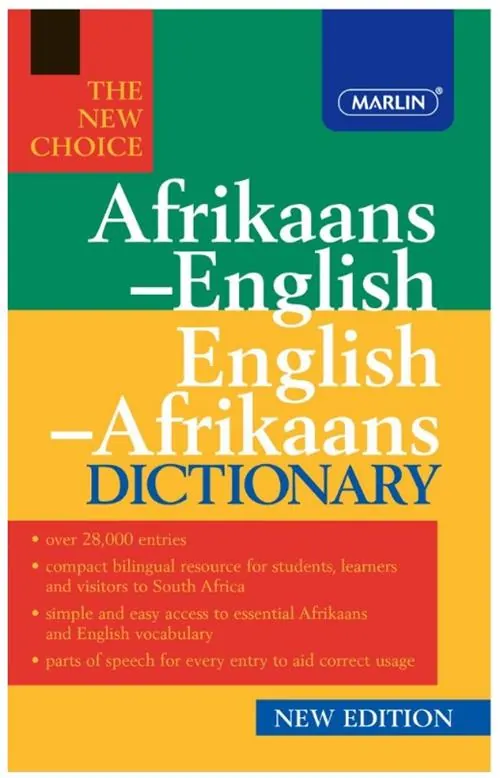 New Choice Afrikaans English Dictionary