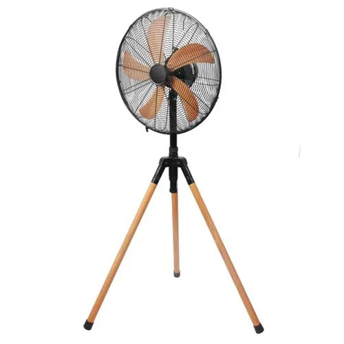 Alva Air 40cm Wooden Finish Tripod Fan 50w