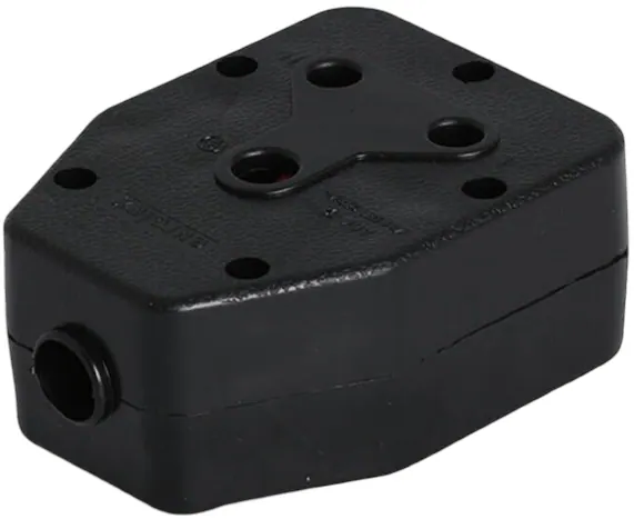 Noble Double Replacement 2 x 3 Pin Rubber Coupler Plug