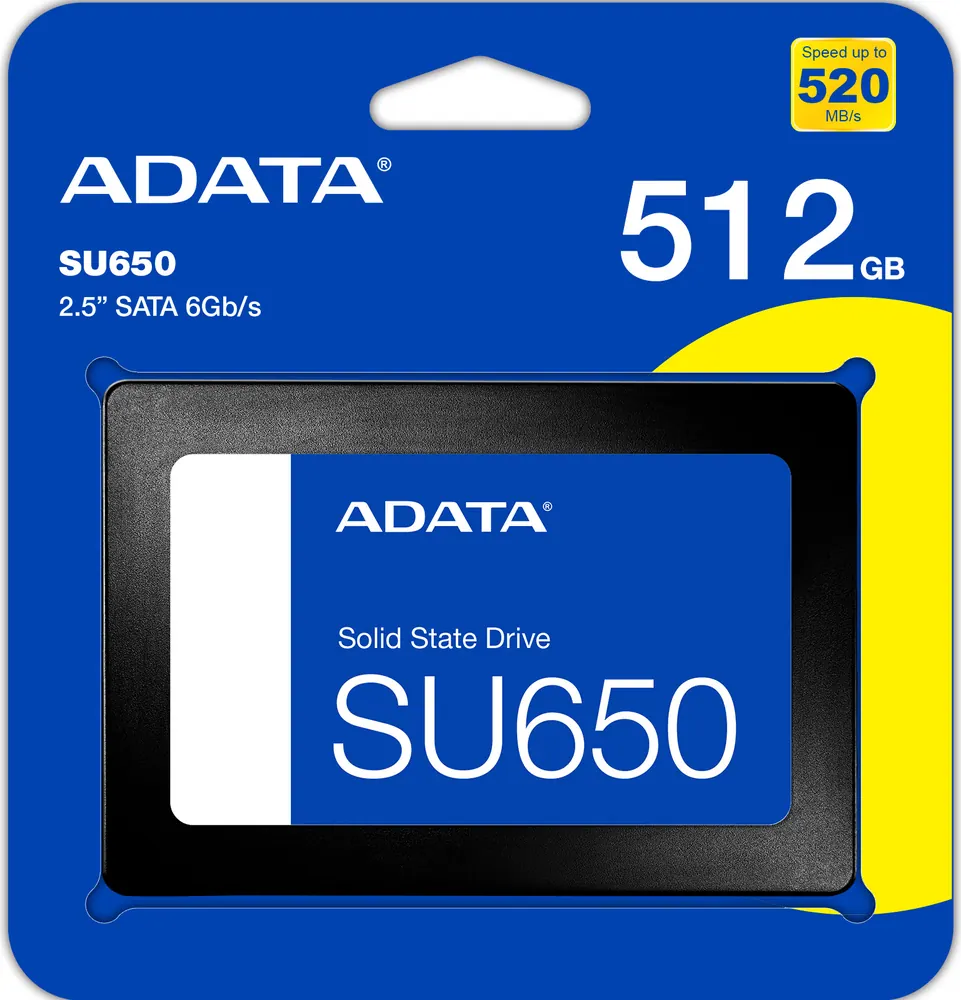 Adata SU650 Ultimate 3D NAND 512GB SATA SSD