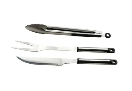 Alva 3-Piece Stainless Steel BBQ Tool Set