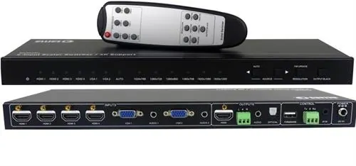 Ellies 6 Input Collaboration Switcher Scaler With 4K HDMI