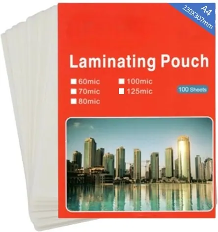 Brainware A4 100 Sheets Laminating Pouch