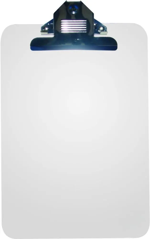 Artwell A4 Transparent Blue Paper Clipboard