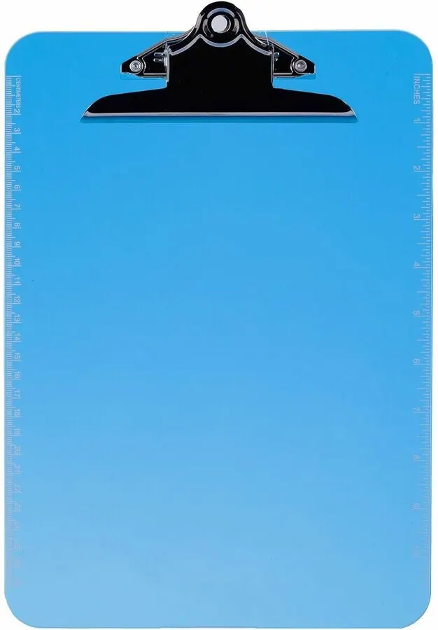 Artwell A4 Clear Transparent Paper Clipboard