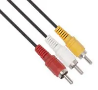 Rca Extended Cable R/Wh/Blk, Retail Box, No Warranty