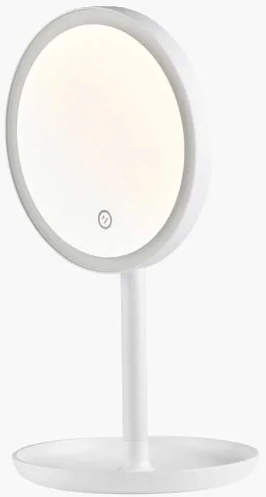 Casey Table Lamp Makeup Mirror With LED Light