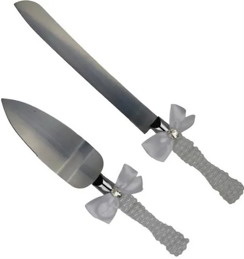 Casey Cake Knife And Spatula Server Set