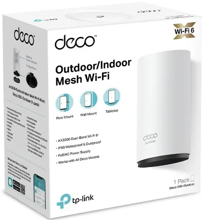 TP LINK AX3000 Outdoor Indoor Mesh Wi-Fi