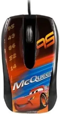 Disney Brown Cars Optical USB Mouse