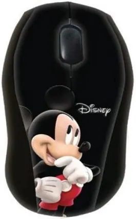 Disney Black Mickey Optical USB Mouse
