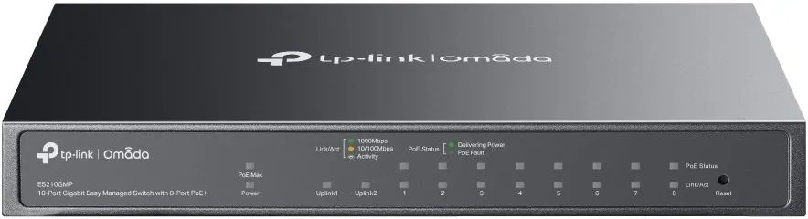 TP Link Omada Gigabit Easy Managed 10 Port Switch