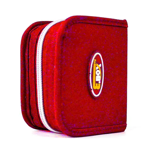 Ebox Little Cd/ Dvd Bag Red, Retail Box, No Warranty