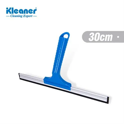 Kleaner Short Handle Aluminum head window cleaning wiper blue and grey