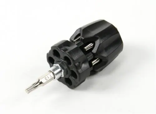 Goldtool Black 7 In 1 Stubby Torx Driver Set